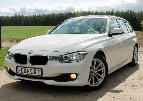 BMW Seria 3 cena 42999 przebieg: 240000, rok produkcji 2012 z Gozdnica małe 497